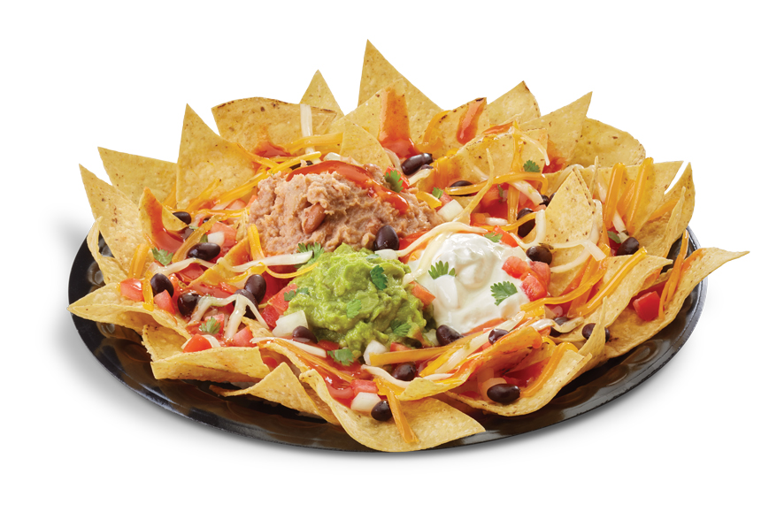 Mexican food franchise TacoTime franchise plate of nachos