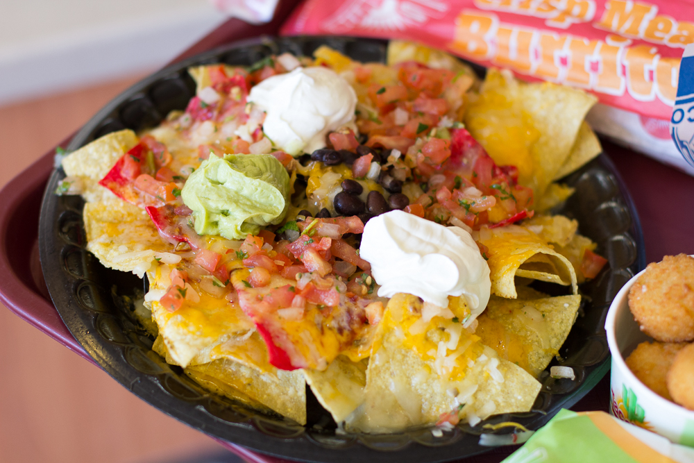 TacoTime Mexican restaurant franchise nachos year over year growth