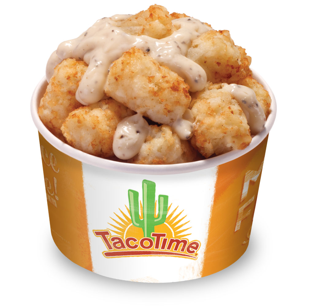 TacoTime mexican fast food franchise tater tots